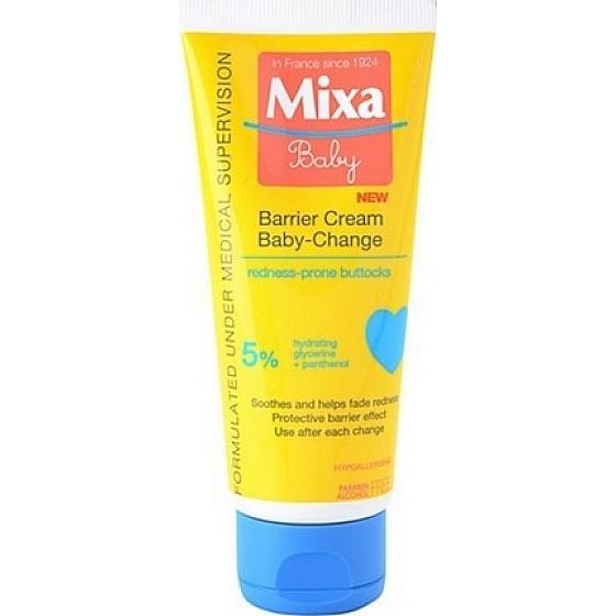 Mixa Baby Barier Cream Baby-Change krém na citlivý dětský zadeček 100 ml