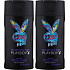 Playboy No Sleep New York 2v1 sprchový gel a šampon pro muže 2 x 250 ml, duopack