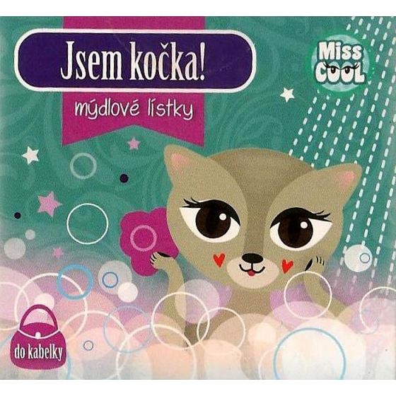 Nekupto Miss Cool Mýdlové lístky Jsem kočka 15 kusů 1 balení
