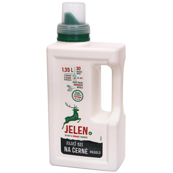 Jelen czarne pranie żel 30 dawek 1,35 l