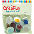 CreaFun Oči barevné 25 mm 15 kusů