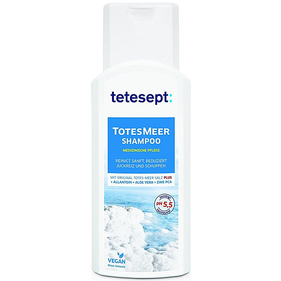 Tetesept Mrtvé moře šampon na vlasy proti lupům 300 ml
