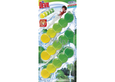 Dr. Devil WC Bicolor 5ball natur fresh zawieszony blok WC, 3× 35 g