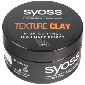 Syoss Texture Clay zmatňující stylingová hlína na vlasy 100 ml Syoss Texture Clay zmatňující stylingová hlína na vlasy 100 ml