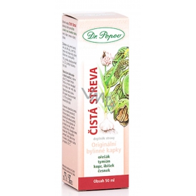 Dr. Popov Czyste jelita oryginalne ziołowe krople 50 ml