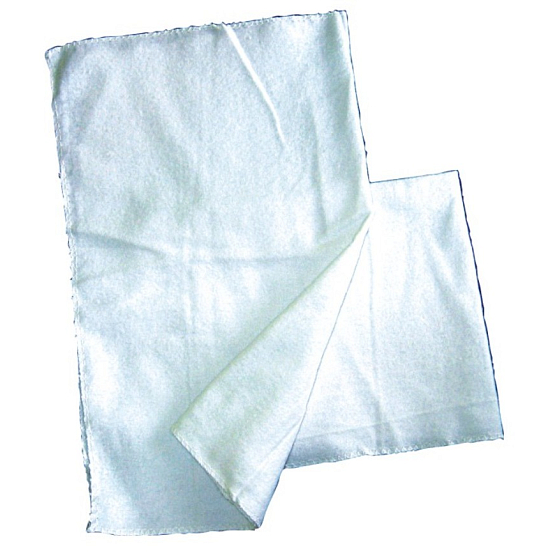 Clanax Prachovka flanelová bílá 39 x 34 cm 1 kus