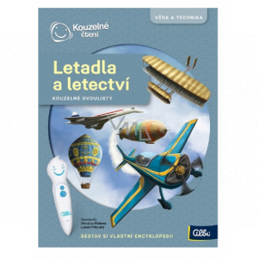 Albi Kouzelné čtení interaktivní kouzelné dvoulisty Letadla a letectví, věk 8+ Albi Kouzelné čtení interaktivní kouzelné dvoulisty Letadla a letectví, věk 8+