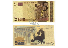 Talisman Złota plastikowa banknot 5 EUR