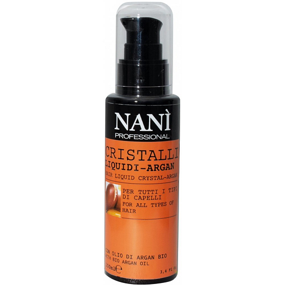 Naní Professional Milano Argan tekuté krystaly pro všechny typy vlasů 100 ml