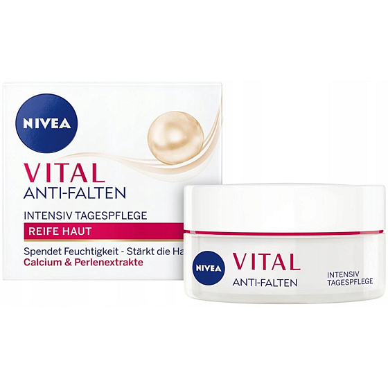 Nivea Vital wzmacniający krem na dzień przeciw zmarszczkom 50 ml