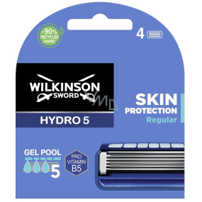 Wilkinson Sword Hydro 5 Gel Pool Regular wymienne ostrza dla mężczyzn 4 sztuki Wilkinson Sword Hydro 5 Gel Pool Regular wymienne ostrza dla mężczyzn 4 sztuki