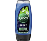 Radox Men 3w1 Sport Mięta i minerały morskie żel pod prysznic dla mężczyzn 225 ml