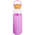 Albi Szklana butelka silikon - fioletowa 500 ml