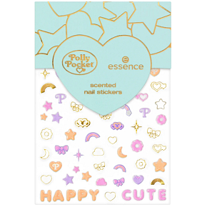 Essence Polly Pocket pachnące naklejki na paznokcie 01 Believe In The Little Things! 70 sztuk