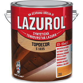 Lazurol Topdecor S1035 cienkowarstwowy impregnat do drewna T024 cedr, 2,5 l
