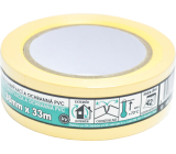 Mako zakrýwająca taśma budowlana PVC, tynkarska, klei 6 tygodni, szerokość 38 mm, długość 33 m