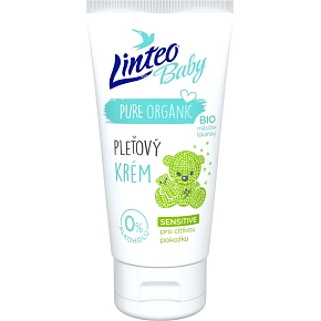 Linteo Baby krem do twarzy z BIO nagietkiem lekarskim, 75 ml Linteo Baby krem do twarzy z BIO nagietkiem lekarskim, 75 ml
