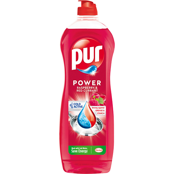 Pur środek czyszczący do ręcznego mycia naczyń Power Raspberry 750ml