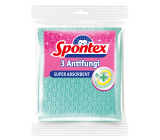 Spontex 3 Antibak ściereczka antybakteryjna 3 sztuki