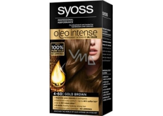 Syoss Oleo Intense Color farba do włosów bez amoniaku 4-60 Złotobrązowy