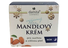 Damita Cosmetics Damita Mandlový výživný noční krém pro suchou a citlivou pleť 50 g