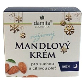 Damita Cosmetics Damita Mandlový výživný noční krém pro suchou a citlivou pleť 50 g