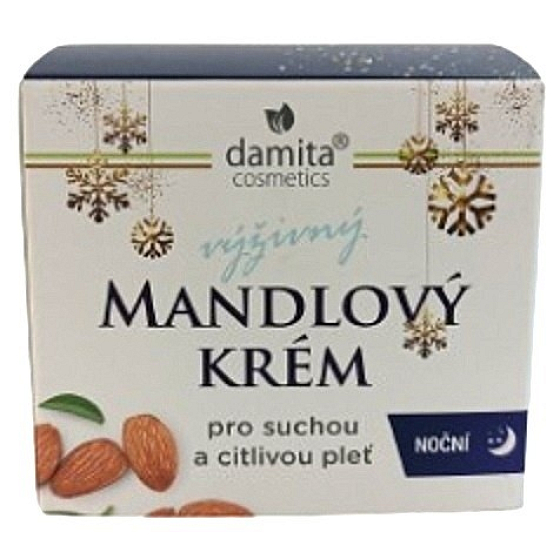 Damita Cosmetics Damita Mandlový výživný noční krém pro suchou a citlivou pleť 50 g
