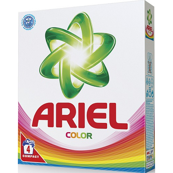 Ariel Color prací prášek na barevné prádlo 4 dávky 280 g