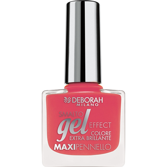Deborah Milano Gel Effect Nail Enamel gelový lak na nehty 32 Coral 11 ml