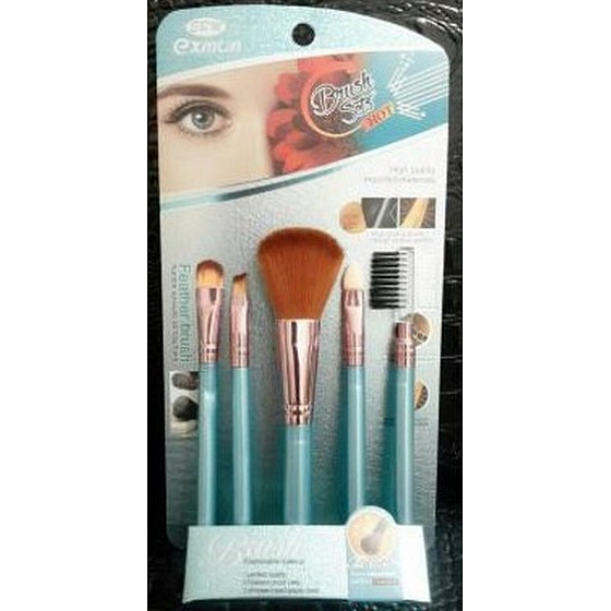EBM Exmon Cosmetic Brush sada kosmetických štětců 5 kusů BC 291