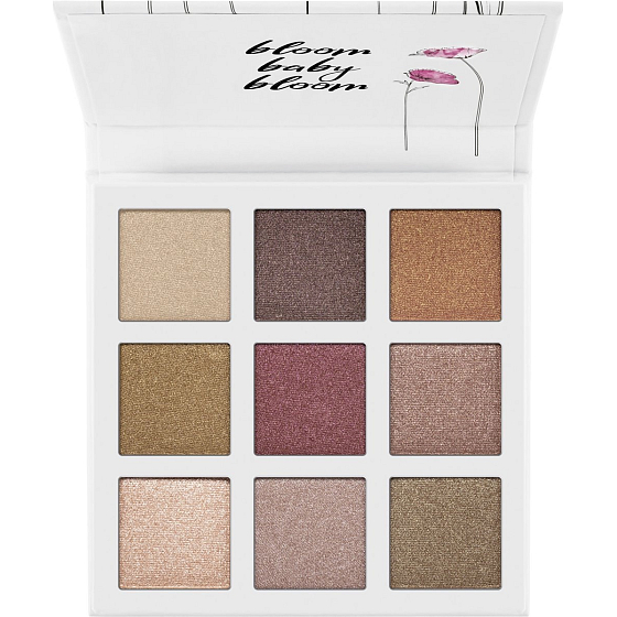 Essence Good Vibes Good Memories paletka očních stínů 01 Bloom, Baby, Bloom 13,5 g