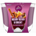 Glade Maxi Merry Berry & Bright s vůní merlotu, lesních plodů a koření vonná svíčka ve skle, doba hoření až 52 hodin 224 g