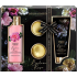 Baylis & Harding Boudoire Rose pěna do koupele 300 ml + mléko na tělo a ruce 200 ml + šumivá koule do koupele 2 x 75 g, kosmetická sada pro ženy