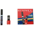 Rimmel London Extra Super Lash řasenka 101 černá 8 ml + 60 Seconds Super Shine Nail Polish lak na nehty 315 Queen Of Tarts 8 ml, kosmetická sada