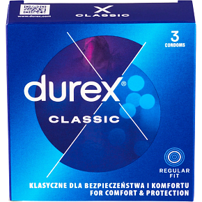 Durex Classic prezerwatywy, 3 szt.
