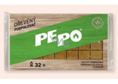 Pe-Po Podpałka drewniane kostki 32 sztuk