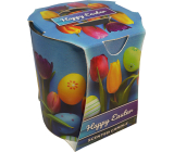 Admit Verona Easter Tulips świeca w szkle 90 g