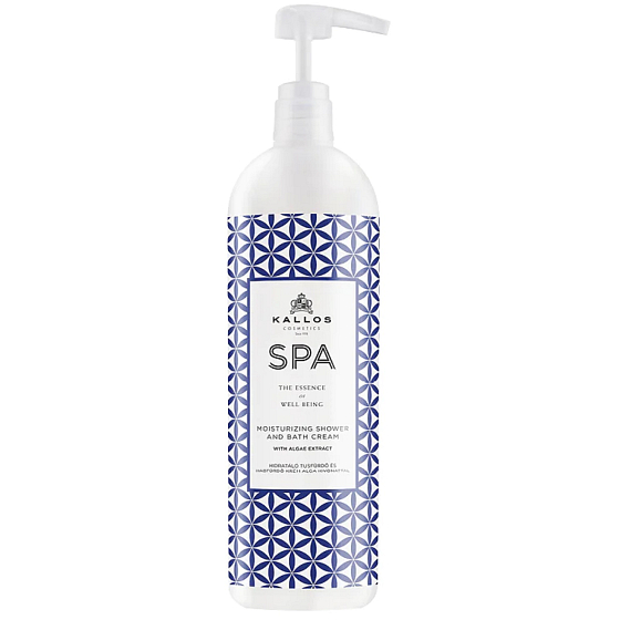 Kallos Spa Męski żel pod prysznic kremowy 1000 ml pompka