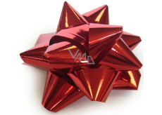 Nekupto Hvězdice średnia Metal czerwona 6,5 cm