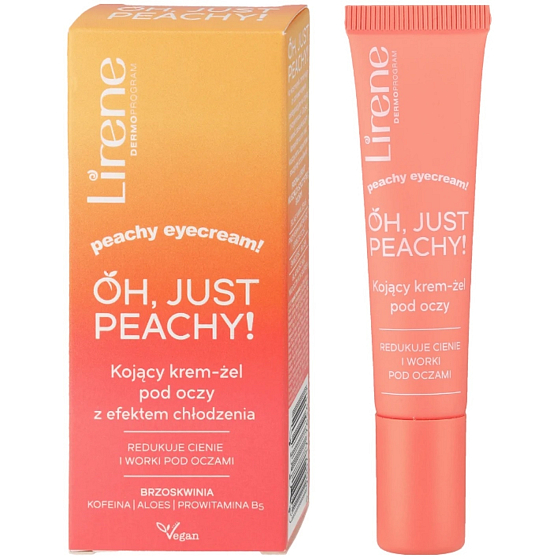 Lirene Oh, just Peachy oční gel s chladícím efektem 15 ml