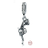 Zawieszka ze srebra próby 925 Colt - broń, charms do bransoletki