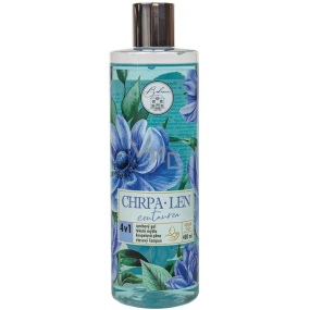 Bohemia Gifts 4w1 Chaber i len żel pod prysznic, szampon, pianka i mydło 400 ml