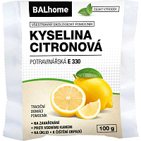 BALhome kwas cytrynowy spożywczy E 330, 100 g