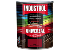 Industrol S2013 Univerzál lesk vrchní barva na kov a dřevo 8300 Červeň višňová 0,75 l