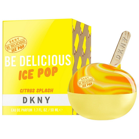 DKNY Donna Karan Ice Pop Citrus Splash parfémovaná voda pro ženy 50 ml – osvěžující citrusová vůně plná energie, ideální pro letní dny a milovnice svěžích tónů.