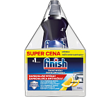 Finish płyn do nabłyszczania 400 ml + środek czyszczący do zmywarki Regular 250 ml