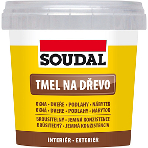 Soudal szpachla do drewna, biała, 250 g