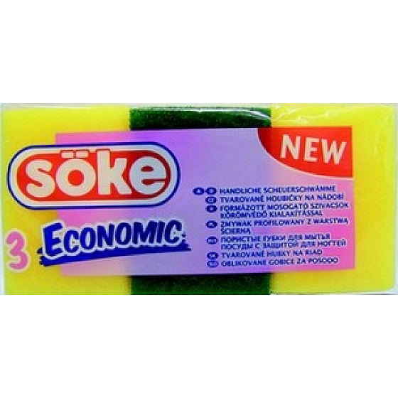 Söke 3 Economic gąbka formowana 3 sztuki