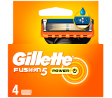 Gillette Fusion5 Power wkłady 4 sztuki, dla mężczyzn