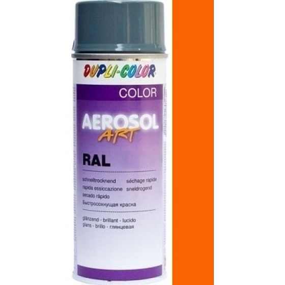 Dupli Color Aerosol Art barva sprej Ral 2009 Oranžová 400 ml